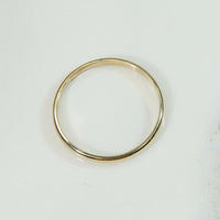 Wee 10k Gold Half Round Band