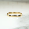 Romantic Georgian 12k Gold Wedding Band