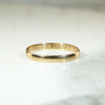 Romantic Georgian 12k Gold Wedding Band
