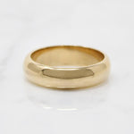 Classic Mid Century Gold Band in Larger Size