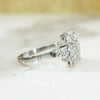 Edwardian Diamond and Platinum Ring
