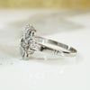 Edwardian Diamond and Platinum Ring
