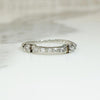 Diamond & White Gold Heart Shaped Buckle Band