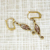 Edwardian Dream Earrings in Platinum 18k & Diamonds