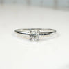Timeless Old Mine Cut Diamond Platinum Solitaire