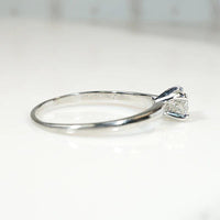 Timeless Old Mine Cut Diamond Platinum Solitaire