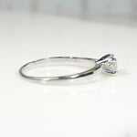 Timeless Old Mine Cut Diamond Platinum Solitaire