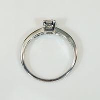 Refined Old Euro Diamond & Platinum Engagement Ring