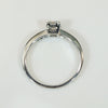 Refined Old Euro Diamond & Platinum Engagement Ring