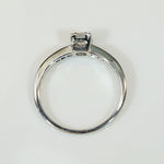 Refined Old Euro Diamond & Platinum Engagement Ring