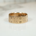 Rosy Wide Gold Birmingham Band 1886