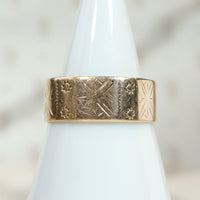 Rosy Wide Gold Birmingham Band 1886