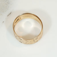 Rosy Wide Gold Birmingham Band 1886