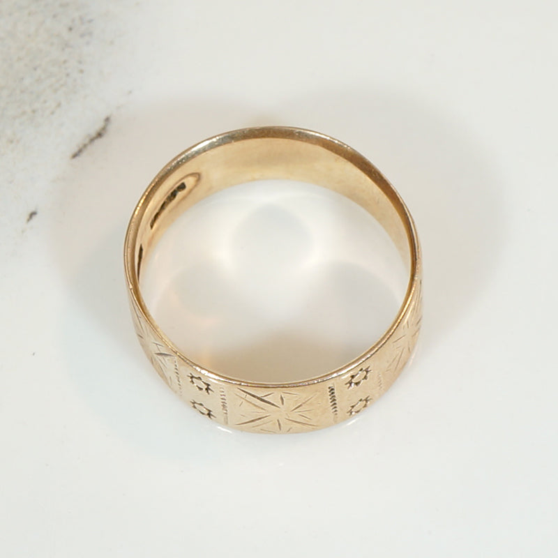 Rosy Wide Gold Birmingham Band 1886