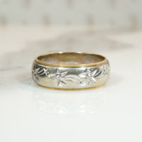 Fab Shooting Star Wedding Band