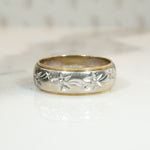 Fab Shooting Star Wedding Band
