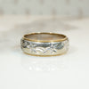 Fab Shooting Star Wedding Band