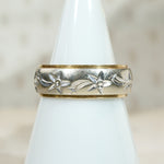 Fab Shooting Star Wedding Band