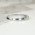 Vintage Platinum Diamond Band