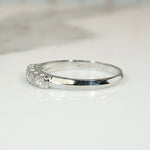 Vintage Platinum Diamond Band