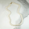 Classic Pearl Choker with Gold Clasp