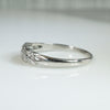 Whimsical Platinum Diamond Band