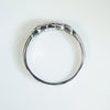 Whimsical Platinum Diamond Band
