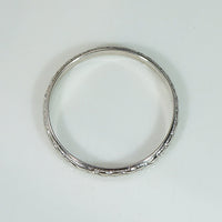 Sweet Blossom 18k White Gold Band from Otsby & Barton