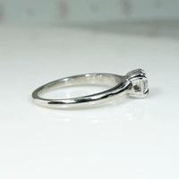 Classic Diamond & Platinum Solitaire Ring from Jabel