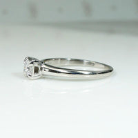 Classic Diamond & Platinum Solitaire Ring from Jabel