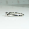 Classic Diamond & Platinum Solitaire Ring from Jabel
