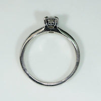 Classic Diamond & Platinum Solitaire Ring from Jabel