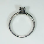 Classic Diamond & Platinum Solitaire Ring from Jabel