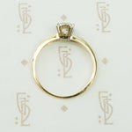 The Perfect Gold 1940's Diamond Engagement Ring
