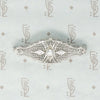 Lacy Art Deco Filigree and Diamond Brooch