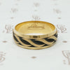 Artcarved Gold Band with All the Details