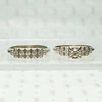 Wonderful White Gold & Diamond Wedding Set