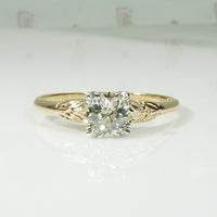 Old Mine Diamond Engagement Ring