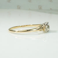 Old Mine Diamond Engagement Ring