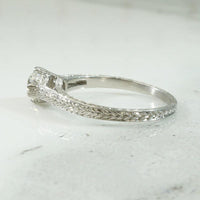 Edwardian Platinum OEC Diamond Solitaire