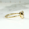 Stunning 1ct Light Brown Oval Diamond Solitaire Ring