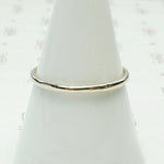 Italian White Gold Mens Wedding Band