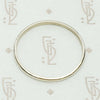 Italian White Gold Mens Wedding Band