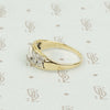 Romantic 1940's Two-Tone Diamond Band