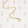 Tiny Lucky Charm Four Leaf Clover Necklace