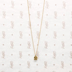 Tiny Lucky Charm Four Leaf Clover Necklace