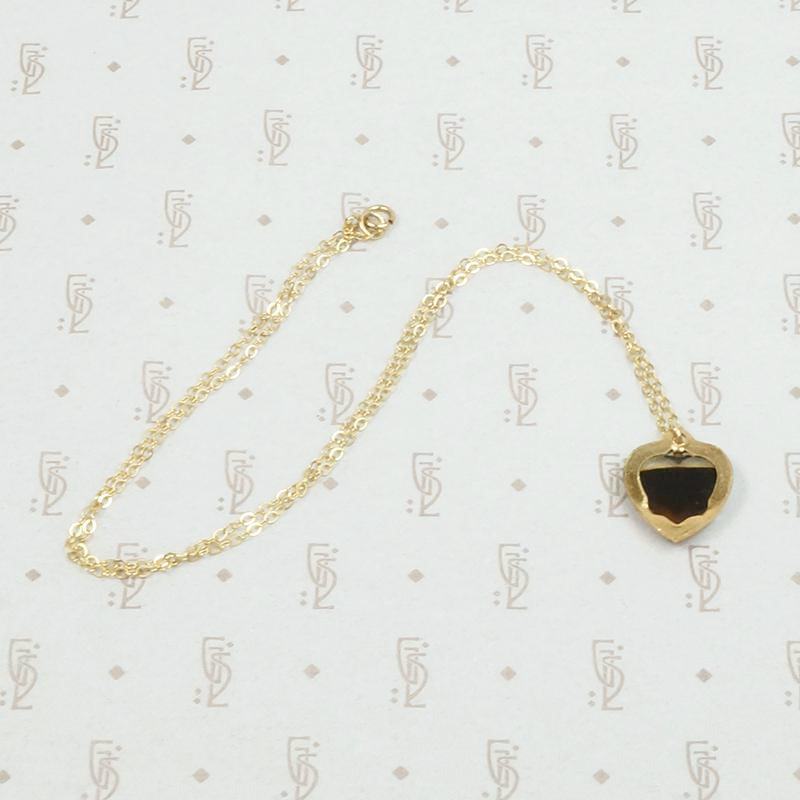 Charming Sweet Heart Agate Necklace