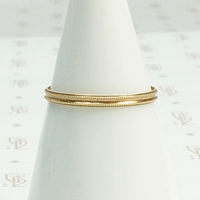 Milgrain Edges NOS 1930s Wedding Band