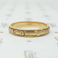 Rosy Gold Blossom Band