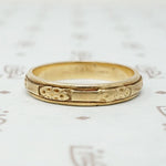 Rosy Gold Blossom Band
